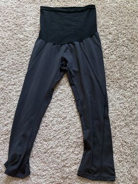 Motherhood Black High-Waist Kids Leggings